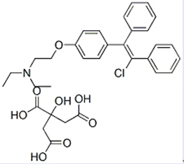 Ακατέργαστο κιτρικό άλας Clomiphine σκονών στεροειδών αντι-οιστρογόνου Clomphid